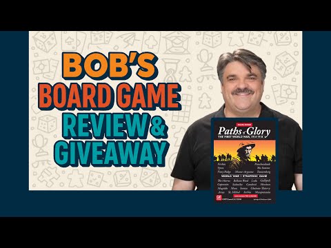 Paths of Glory Review & Giveaway | Classic WWI Wargame from GMT Games