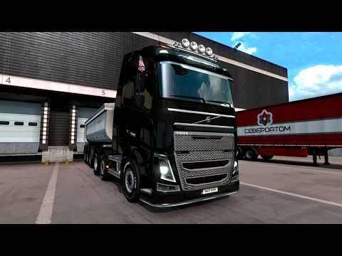 Euro Truck Simulator 2 - Volvo FH16 750 - Sosnovy Bor (RU) to Luga (RU)