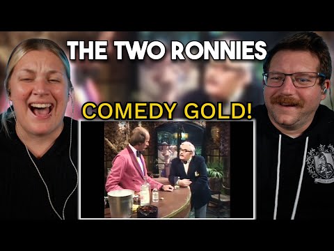 A MASTERCLASS in Comedy! Americans React to The Two Ronnies: Round of Drinks