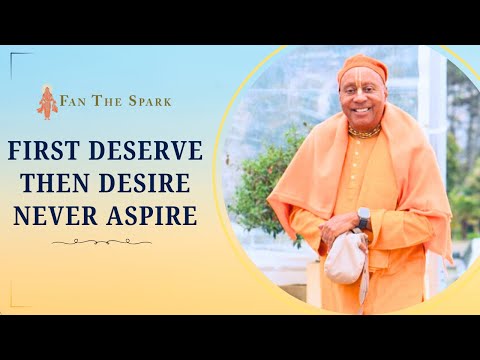 First Deserve Then Desire, Never Aspire | HH Devamrita Swami & HG Vaisesika Dasa | 31 Aug 2025