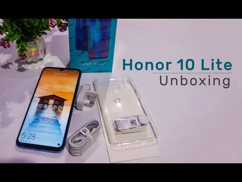 Honor 10 Lite Unboxing Pakistan | 3GB RAM & 64GB ROM Video