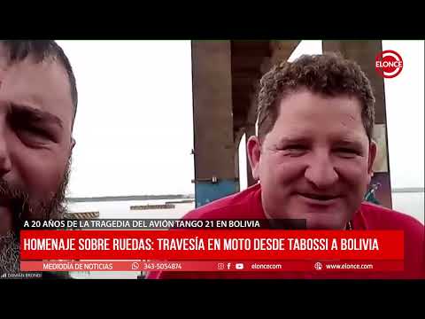 HOMENAJE SOBRE RUEDAS: TRAVESÍA EN MOTO DESDE TABOSSI A BOLIVIA