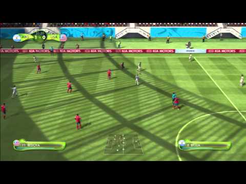 2014 FIFA World Cup Brazil Simulation - Match 60 - Argentina vs United States Quarter Final