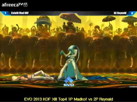 EVO 2013 KOF XIII Top4 Madkof vs Reynald