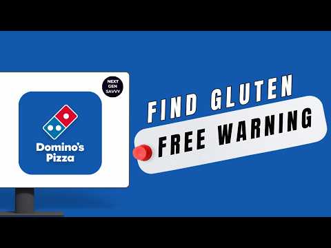 How to Read Domino’s Pizza Gluten Free Warning Before Ordering