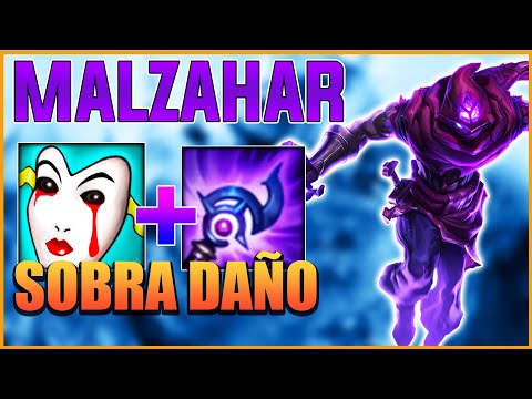 ¡MALZAHAR MID NO PUEDE PEGAR TANTO 😨! - COSECHA LOS EXPLOTA, PARTIDA ÉPICA