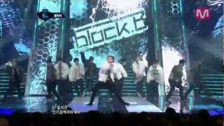 블락비_난리나(Nanrina by BlockB@Mcountdown_20120223)