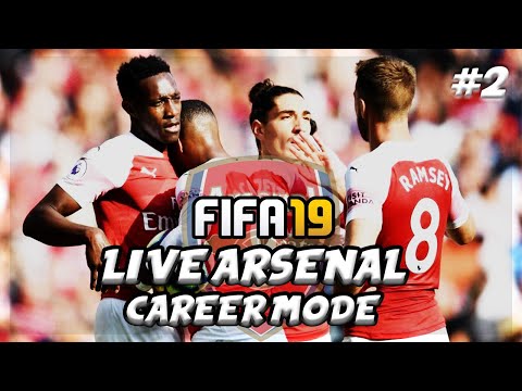 FIFA 19 LIVE Arsenal Career Mode #2 | 💥AFTV Young Gunz💥