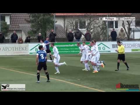 VfL Pfullingen - VfL Sindelfingen, 1:1 durch Daniel Kniesel