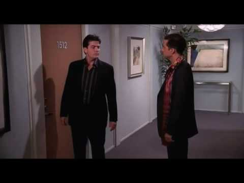 Two and a half Men-Charlie und Alan als Paar