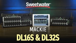 Video thumbnail for Mackie DL16S and DL32S Digital Mixers Overview by Sweetwater