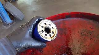 Double gasket danger on oil change