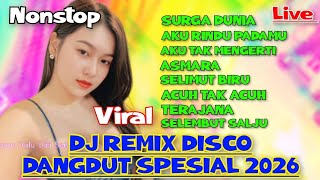 Download lagu DISCO DANGDUT REMIX SURGA DUNIA SPESIAL 2025 FULL ALBUM TERBARU NONSTOP || DJ FULL BASS JEDAG JEDUG  mp3