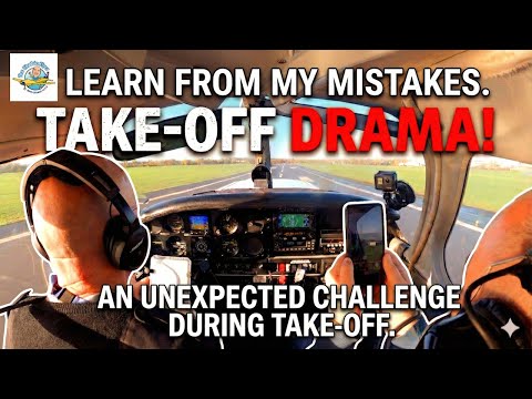 Ucz się na moich błędach - Dramat Take Off Roll!😱🛩️