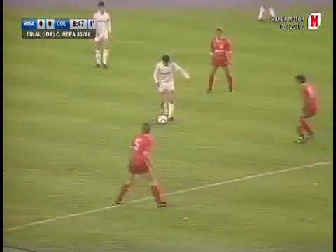 Final IDA Copa de la Uefa 1986 Real Madrid - Colonia