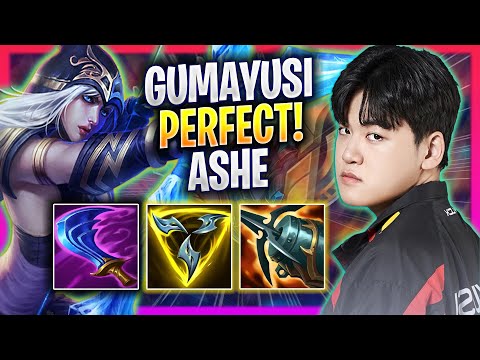 GUMAYUSI PERFECT GAME WITH ASHE! - T1 Gumayusi Plays Ashe ADC vs Kai'sa! | Season 2024
