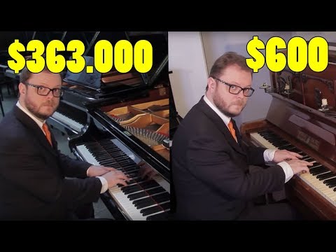 Can You Hear the Difference Between Cheap and Expensive Pianos?