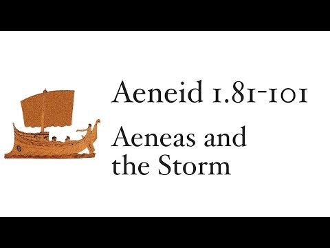 Aeneid Book 1.81-101: Aeneas and the Storm