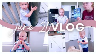 JUNE 20 VLOG | more fun with my nephew, alvin came home + surprise book mail