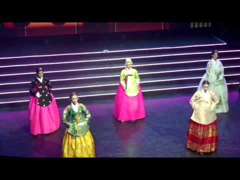[HD][FANCAM] 120623 4-MINUTE JIHYUN,SOHYUN,JIYOON IN HANBOKS (1) @ MBC LONDON