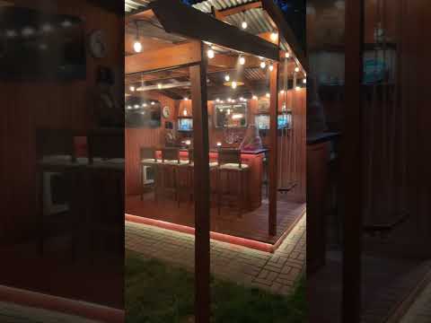 Looking back on summertime at my backyard bar #summertime #woodworking #patio #outdoorfun