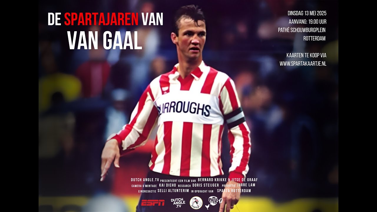 Trailer - De Spartajaren van Van Gaal