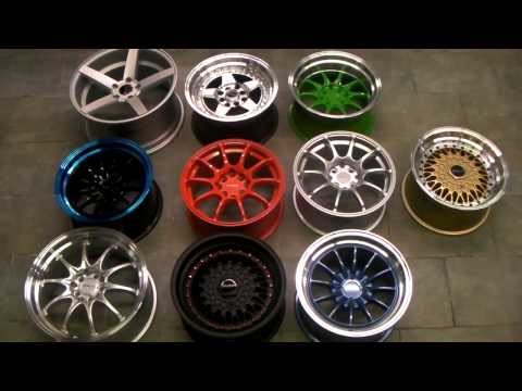 DUBSandTIRES.com Traklite Wheels Racing Tuner Hellaflush Civic Integra Corolla 4 & 5 Lug Wheels