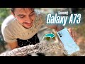 Samsung Galaxy A73 5G Unboxing Water Test 108MP Camera Special Feature Slimmest A Series Phone