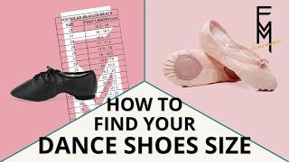How To Find Your Dance Shoes Size  | Free Movement Dancewear