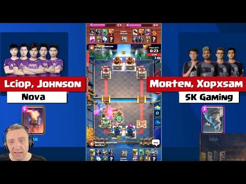 Lciop, Johnson vs Morten, Xopxsam | Nova vs SK GAming pt 2/3 | World Cyber Games - CRL