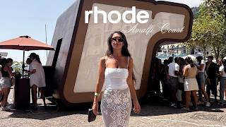 WE WENT TO HAILEY BIEBERS RHODE POP UP ON THE AMALFI COAST ITALYS ONLY STOP | Alessandra Rosa