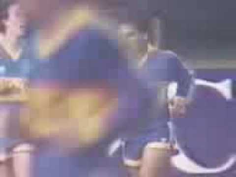 Gol de Gutierrez a Estudiantes (Boca 1-Estud. 2 30-08-87)