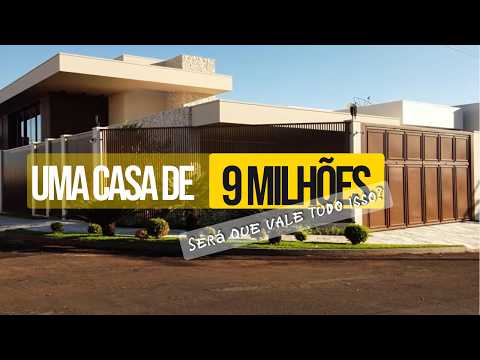 Uma casa de 9 MILHÕES...Será que vale tudo isso?