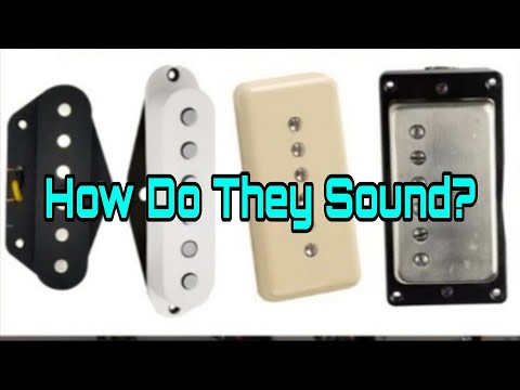 Tele vs Single Coil vs P90 vs Humbucker Comparison. In The Same Guitar