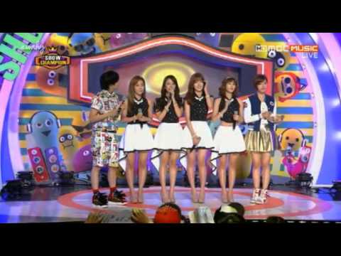 130508 Secret Interview MC F(x) Amber T-ara Eunjung cut 4