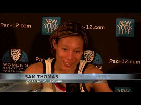 UA's Sam Thomas flashback with sister in Vegas cheering Wildcats on