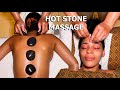 ASMR Relaxing Full Body HOT STONE Massage