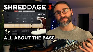 Video thumbnail for Shreddage 3 Precision Review & Sound Demo - Virtual Bass by Mattias Holmgren