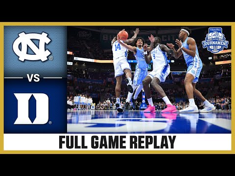 North Carolina vs. Duke Full Game Replay | 2025 T. Rowe Price ACC Men's Basketball Tournament