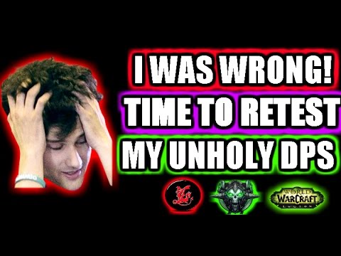 UNHOLY DEATH KNIGHT PVE GUIDE | DPS TESTING NEW SPEC AND MORE! | WOW LEGION 7.1.5