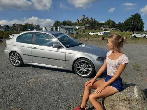 How does the BMW 325ti Compact E46 with M Sport package drive on the Nürburgring Nordschleife?