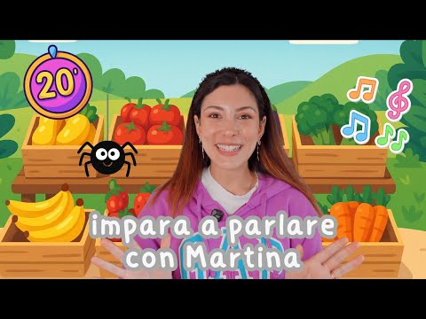 Impara i Colori con la Frutta e la Verdura! 🍎🌈 Video Educativo per Bambini