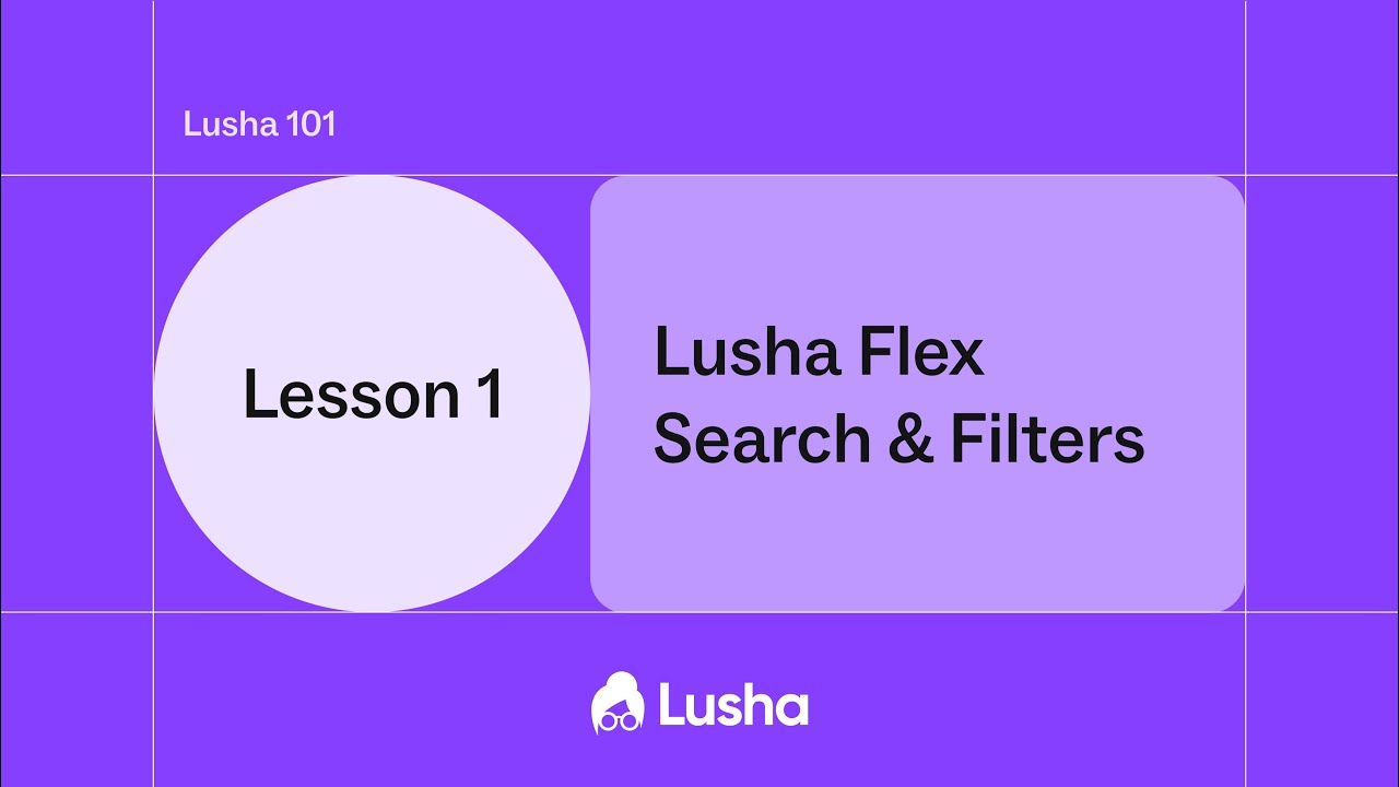 Lusha Flex Search & Filters