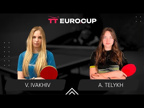 15:30 Valeriia Ivakhiv - Anastasiia Telykh  01.12.2023 TT Euro.Cup Women Ukraine Master TABLE 4