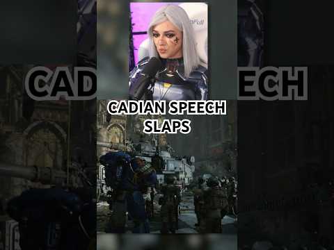 Cadian speech gave me goosebumps