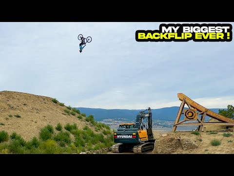 75ft BACKFLIP at Matt Macduff's Big Air Compound