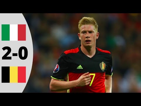 Belgium vs Italy 0-2 | Goals And Highlights | EURO 2016