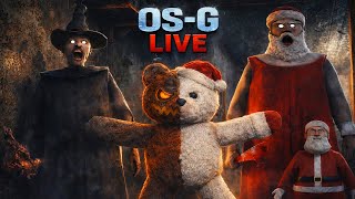 Granny CHRISTMAS Halloween ESCAPE 🎄💀 #christmas #Granny #Live #horror