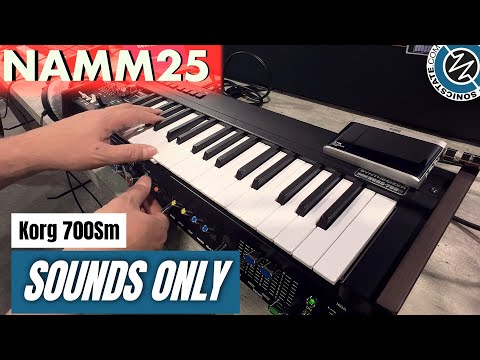 NAMM 2025: Korg 700Sm - Sounds Only