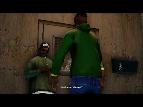 GTA San Andreas Definitive Edition Gameplay Walkthrough Part 9 - Drive-By